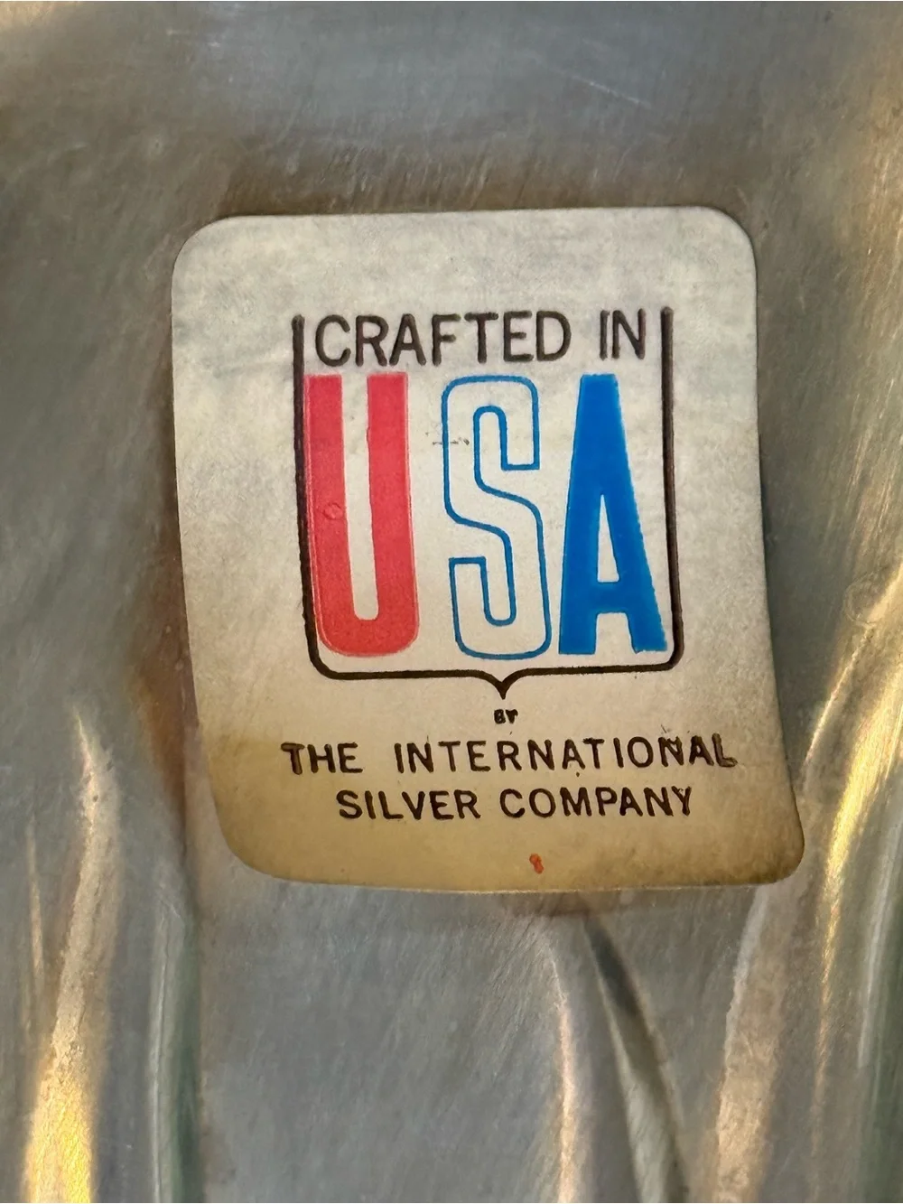 Vtg International Silver Tree Of Life Footed Silver Plated Platter 16.25” X 12”